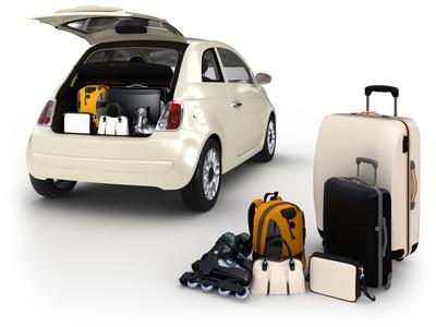 Der Fiat 500 hat ein kleines, aber für die Stadt ausreichendes Kofferraumvolumen. Bild Fiat 500 weiß Kofferraumvolumen