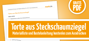 Grafik Download DIY Steckschaumtorte