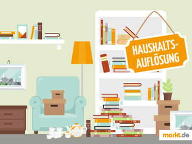 Sie ziehen um und möchten Ihren Haushalt auflösen? Grafik Haushaltsauflösung