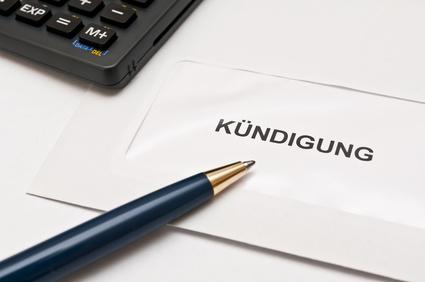 Kündigung Bild Kündigung